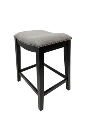 Image showing  Sawyer Saddle Counter Stools, 2-Pack