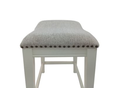 Image showing 5 th Carolina Chair & Table Sawyer Saddle Counter Stools, 2-Pack