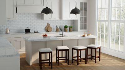 Image showing  Tristan Backless Counter Bar Stools, 2-Pack