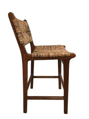 Image showing 6 th Carolina Chair & Table Banana Weave Bar Stools, 2-Pack