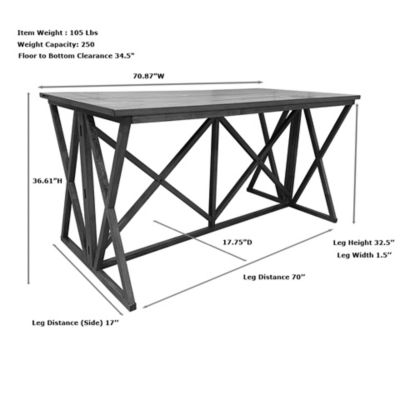 Image showing  Taylor Flip Top Bar Table