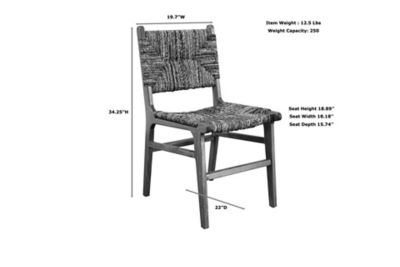 Image showing  Banana Weave Dining Chair, 2-Pack
