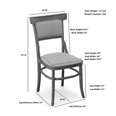 Image showing  Diana Dining Chair, 2-Pack