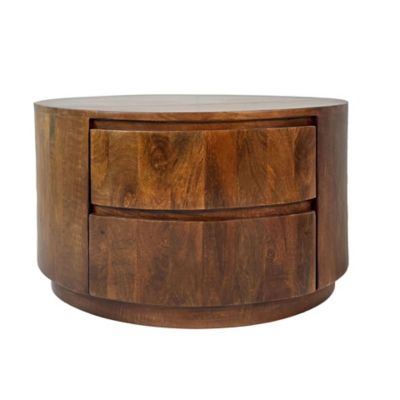Image showing  Christa 2-Drawer Round Coffee Table
