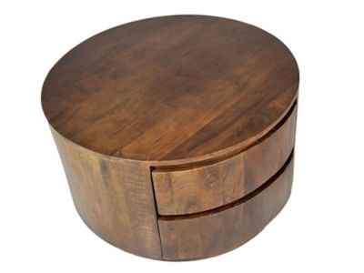 Image showing  Christa 2-Drawer Round Coffee Table