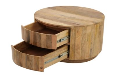 Image showing  Christa 2-Drawer Round Coffee Table
