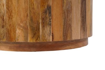 Image showing 2 th Carolina Chair & Table Krissa Round Mango Wood Coffee Table