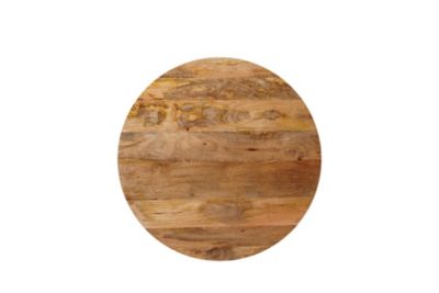 Image showing 3 th Carolina Chair & Table Krissa Round Mango Wood Coffee Table