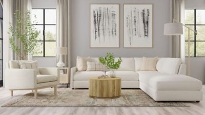 Image showing 6 th Carolina Chair & Table Krissa Round Mango Wood Coffee Table