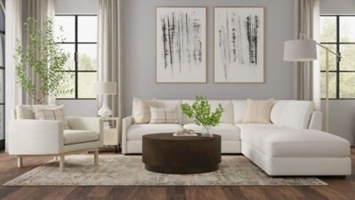 Image showing  Tamia Round Wooden Coffee Table
