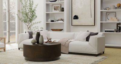 Image showing  Tamia Round Wooden Coffee Table