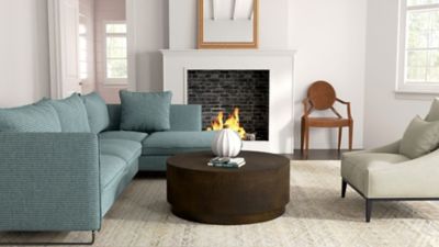 Image showing 5 th Carolina Chair & Table Tamia Round Wooden Coffee Table, 42 in.