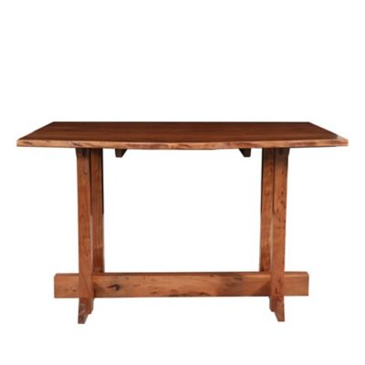 Image showing  Live Edge Dining Table - Natural Acacia
