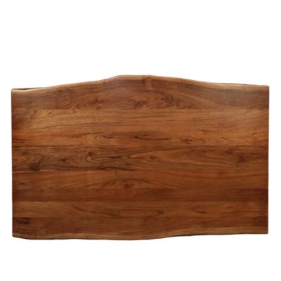 Image showing 5 th Carolina Chair & Table Live Edge Dining Table - Natural Acacia