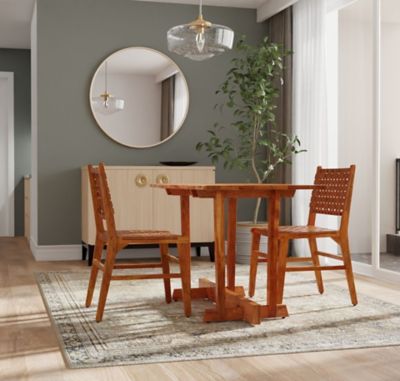 Image showing 8 th Carolina Chair & Table Live Edge Dining Table - Natural Acacia