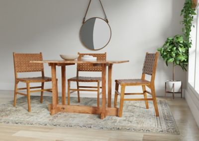 Image showing 10 th Carolina Chair & Table Live Edge Dining Table - Natural Acacia