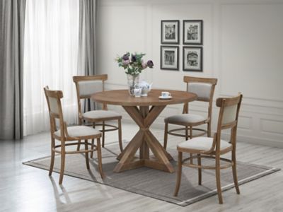 Image showing  Diana Round Trestle Base Dining Table