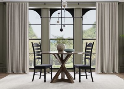 Image showing  Diana Round Trestle Base Dining Table