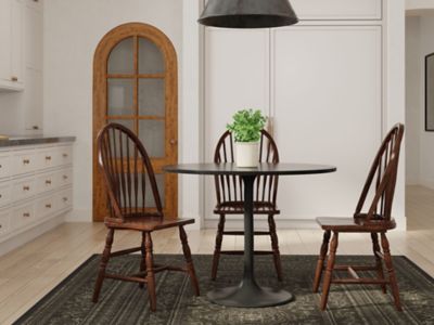 Image showing  Enzo Round Marble Top Dining Table