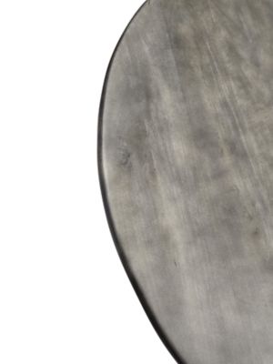 Image showing  Alden Wood-Top Round Dining Table for 4 People