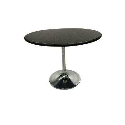 Image showing  Alden Wood-Top Round Dining Table for 4 People