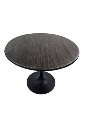 Image showing 1 th Carolina Chair & Table Alden Wood-Top Round Dining Table for 4 People