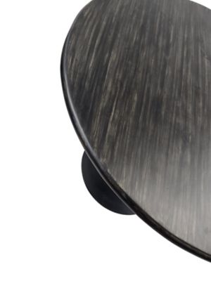 Image showing 3 th Carolina Chair & Table Alden Wood-Top Round Dining Table for 4 People