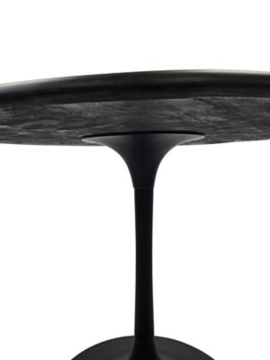 Image showing 5 th Carolina Chair & Table Alden Wood-Top Round Dining Table for 4 People