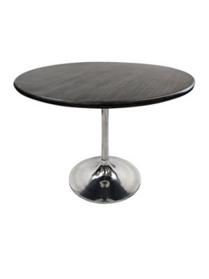 Carolina Chair & Table Alden Wood-Top Round Dining Table for 4 People