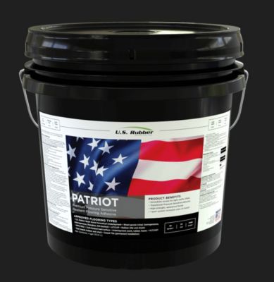 Image showing 5 th US Rubber Recycling 48 in. x 180 in. Rubber Gym/Weight Room Flooring Rolls, Gray, 8mm, 60 sq. ft.