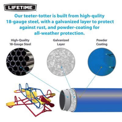 Image showing 7 th Lifetime Ace Flyer Teeter-Totter