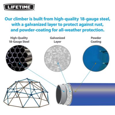Image showing 8 th Lifetime Climbing Dome, 54 in.