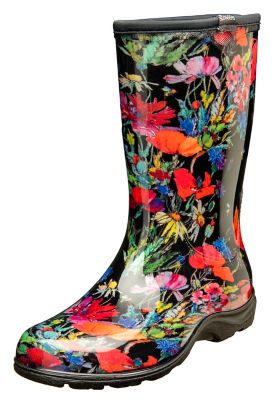 Sloggers Women's Waterproof Comfort Rain and Garden Boots