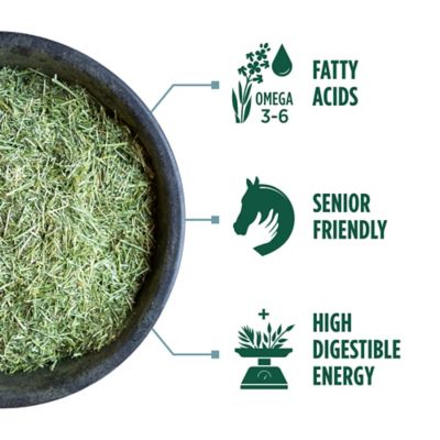 Image showing  Premium Western Forage Alfalfa/Timothy Grass Hay Chopped Horse Feed, 35 lb.