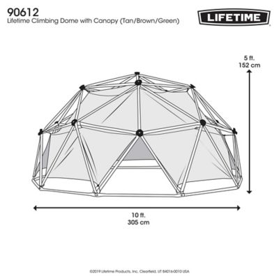 Image showing 9 th Lifetime 60 in. Climbing Dome with Canopy