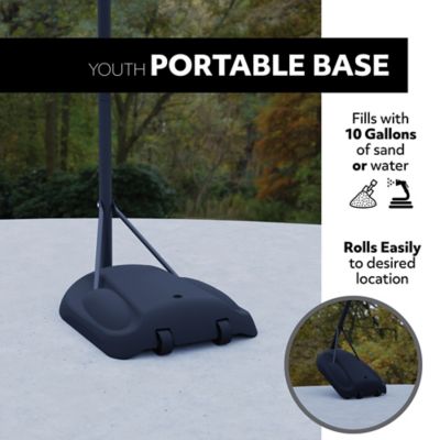 Image showing 5 th Lifetime Adjustable Youth Portable Basketball Hoop