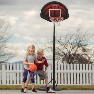 Image showing 8 th Lifetime Adjustable Youth Portable Basketball Hoop