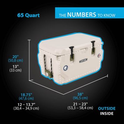 Image showing  65 Quart High Performance Cooler, 91131