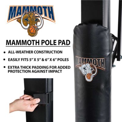 Image showing  6 in. Basketball Pole Pad, Black