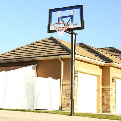 Image showing  48 in. Adjustable In-Ground Basketball Hoop