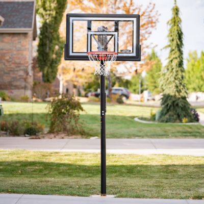 Image showing  50 in. Adjustable In-Ground Basketball Hoop