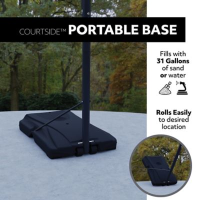 Image showing 5 th Lifetime 50 in. Adjustable Portable Basketball Hoop, Blue