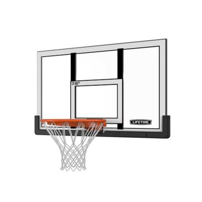 Image showing 6 th Lifetime 48 in. Basketball Backboard and Rim Combo, 73729