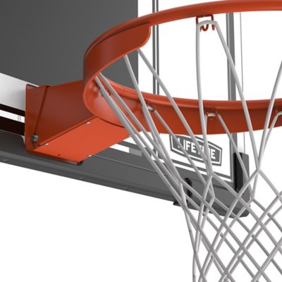 Image showing 9 th Lifetime 50 in. Basketball Backboard and Rim Combo, White/Clear