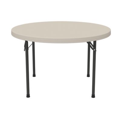 Lifetime 46 in. Round Table (Commercial), Almond