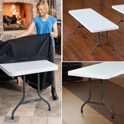 Image showing 8 th Lifetime 8 ft. Commercial Folding Table, White