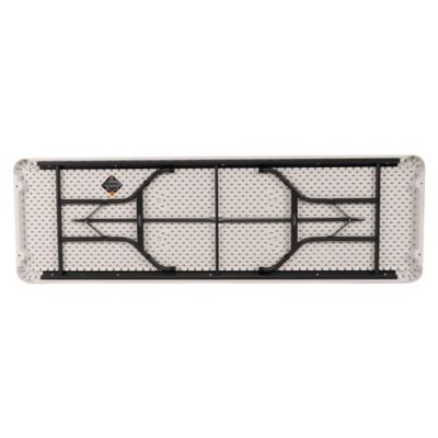 Image showing 9 th Lifetime 8 ft. Commercial Folding Table, Almond