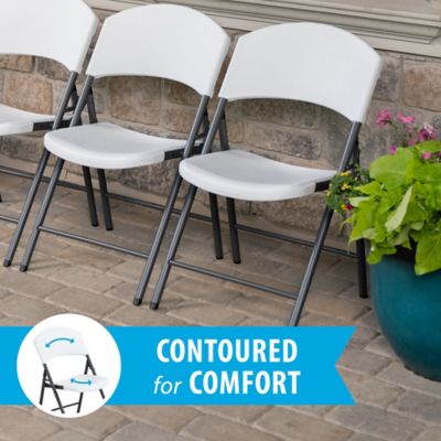 Image showing  Light Commercial Folding Chairs, 4-Pack