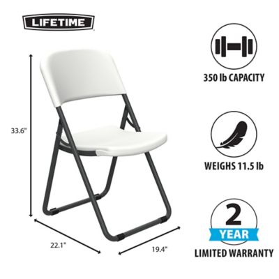 Image showing  Loop Leg Folding Chair, 4-Pack, Light Commercial