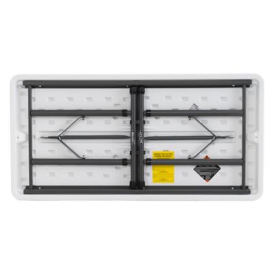 Image showing 9 th Lifetime 4 ft. Adjustable-Height Commercial Table, White